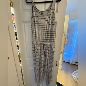 Aerie Striped Sleeveless Jumpsuit